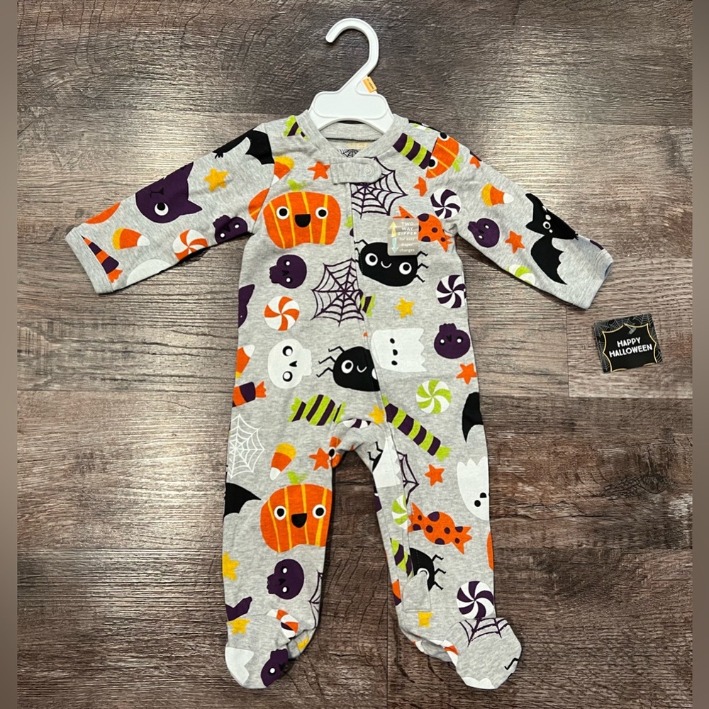 NWT Halloween Baby Sleeper